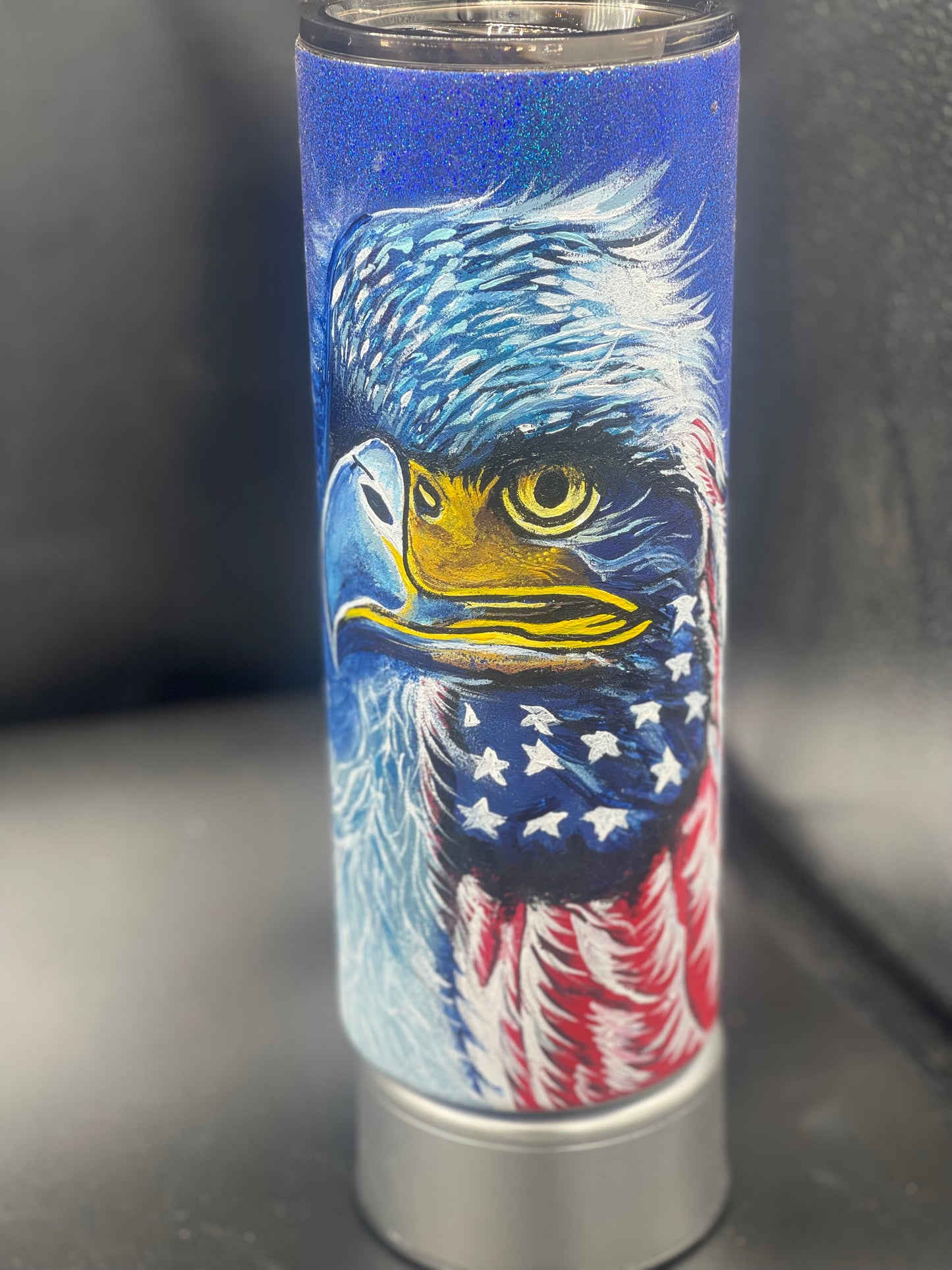 One-of-a-Kind Hand-Painted Tumbler