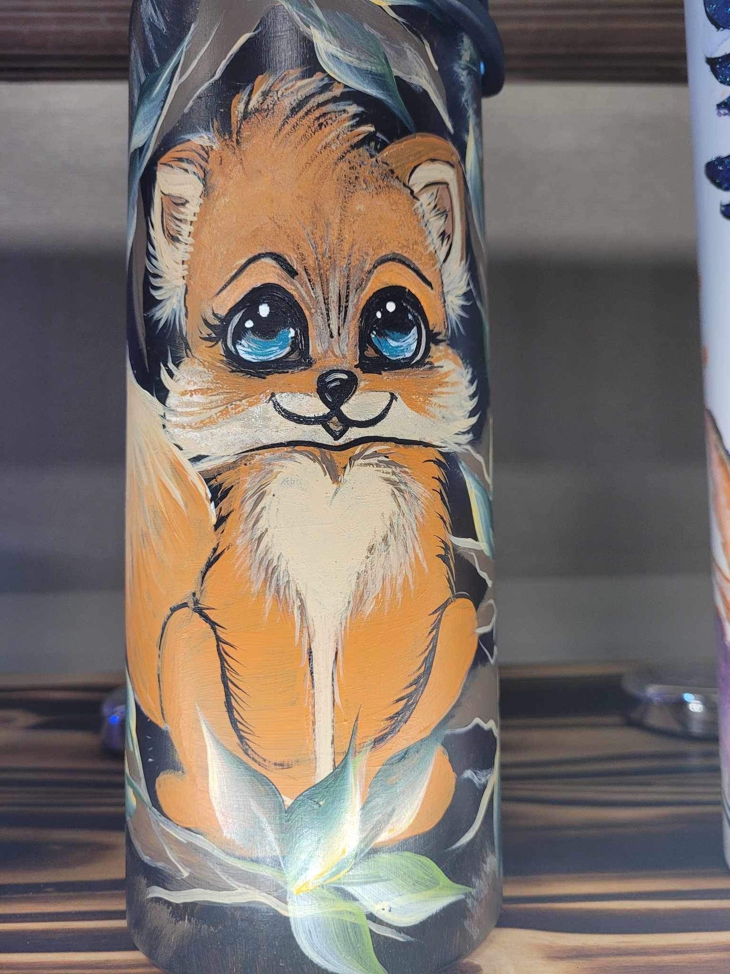 One-of-a-Kind Hand-Painted Tumbler