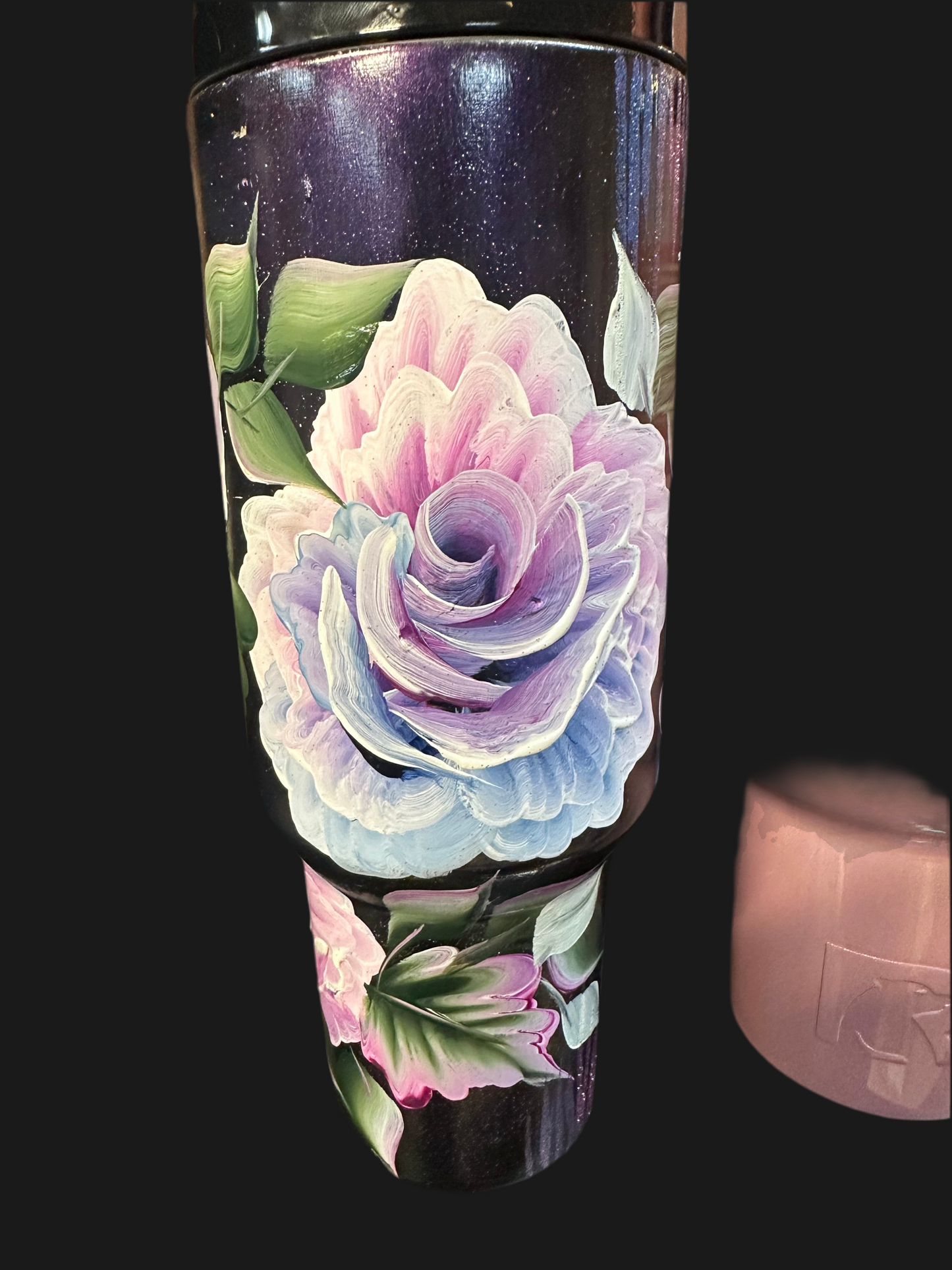 One-of-a-Kind Hand-Painted Tumbler