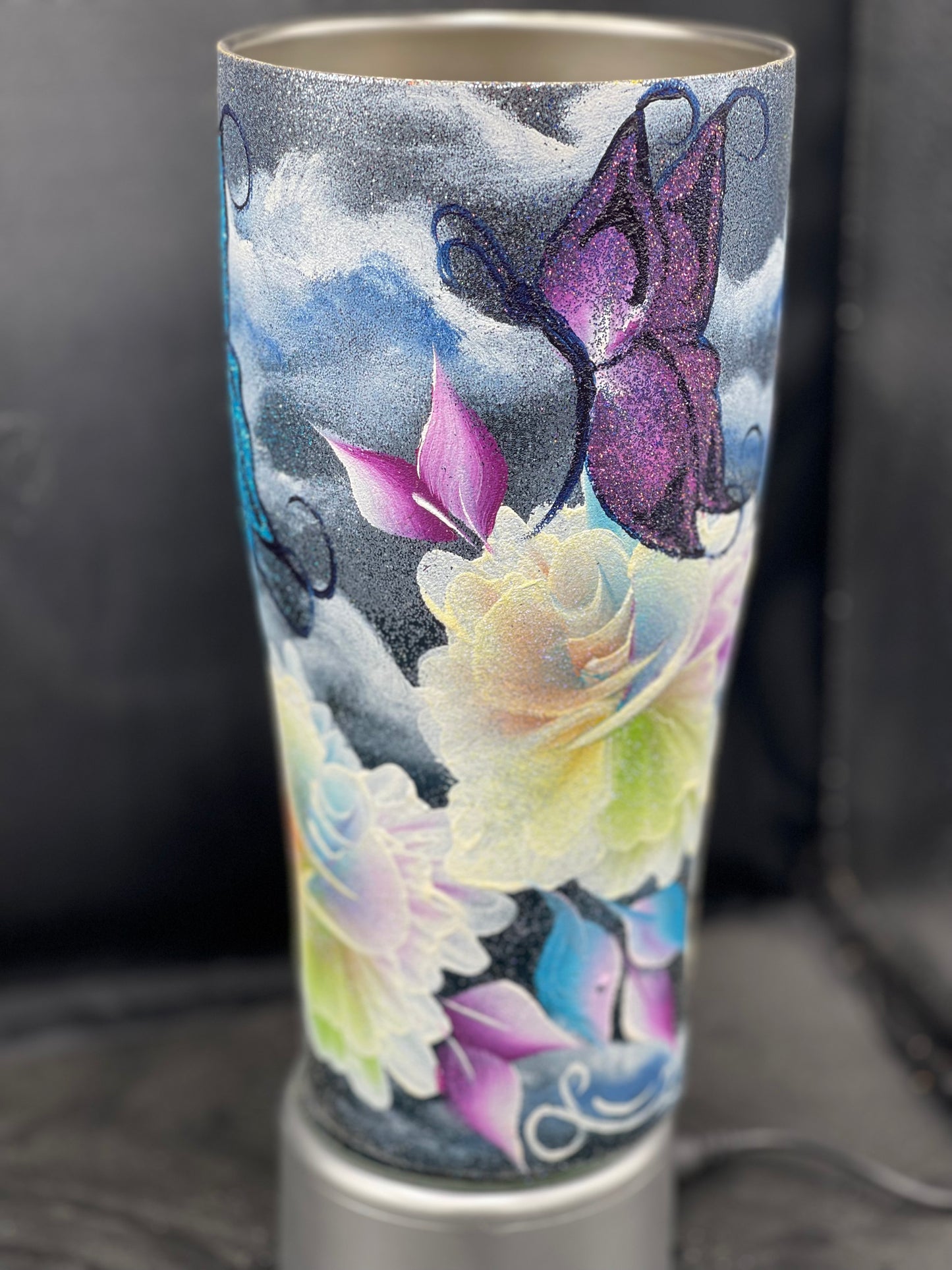 One-of-a-Kind Hand-Painted Tumbler