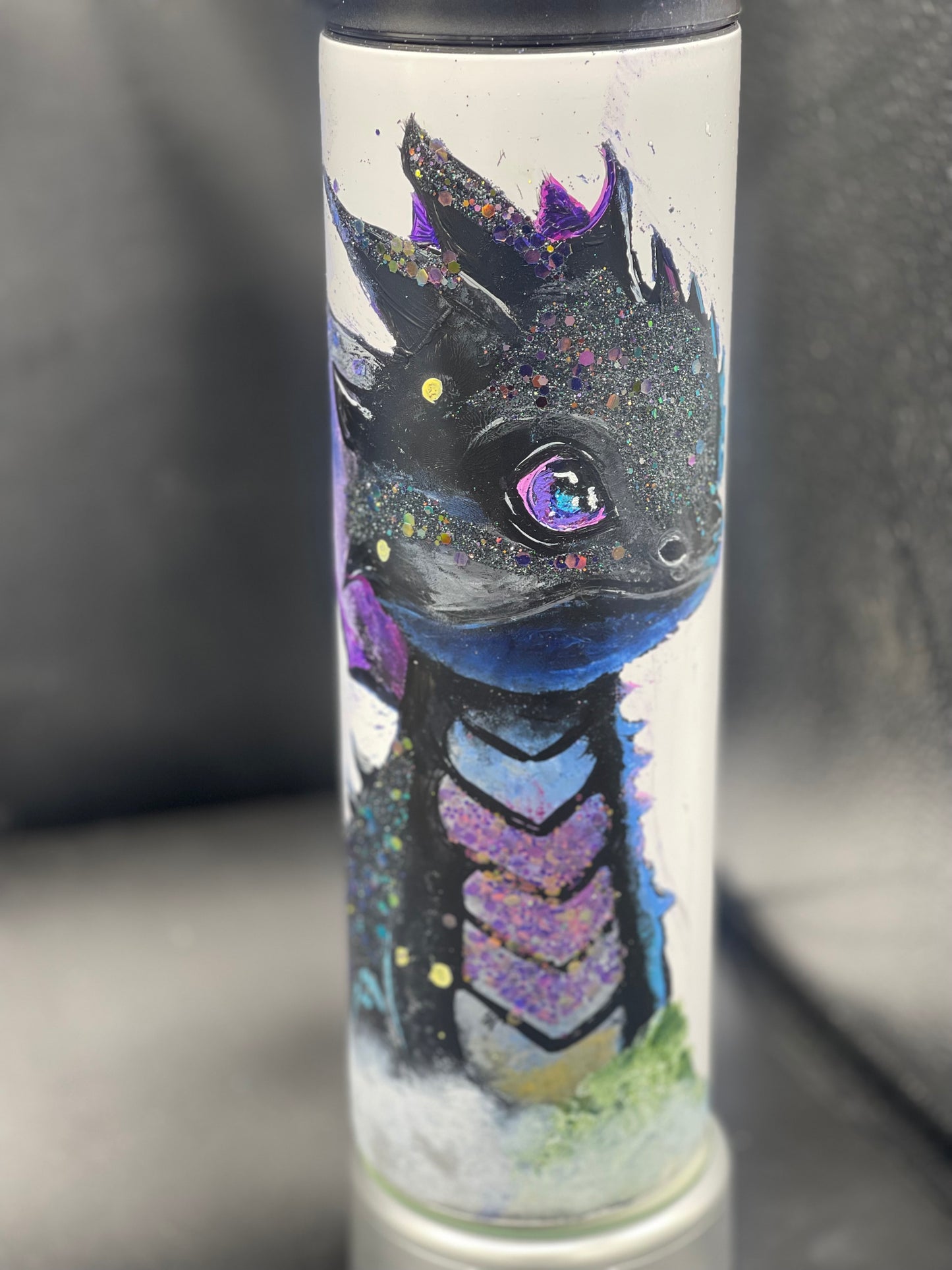 One-of-a-Kind Hand-Painted Tumbler