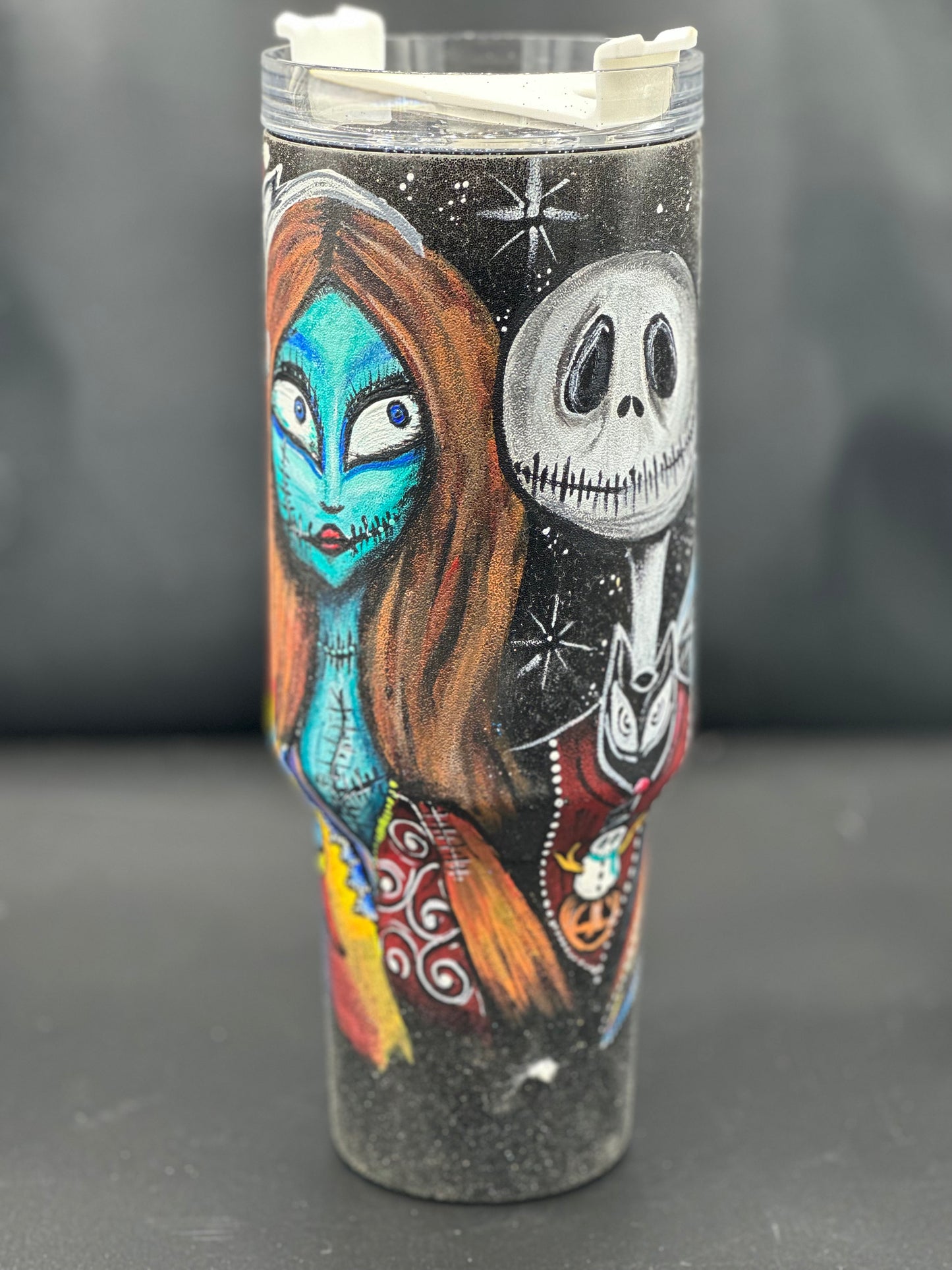 One-of-a-Kind Hand-Painted Tumbler