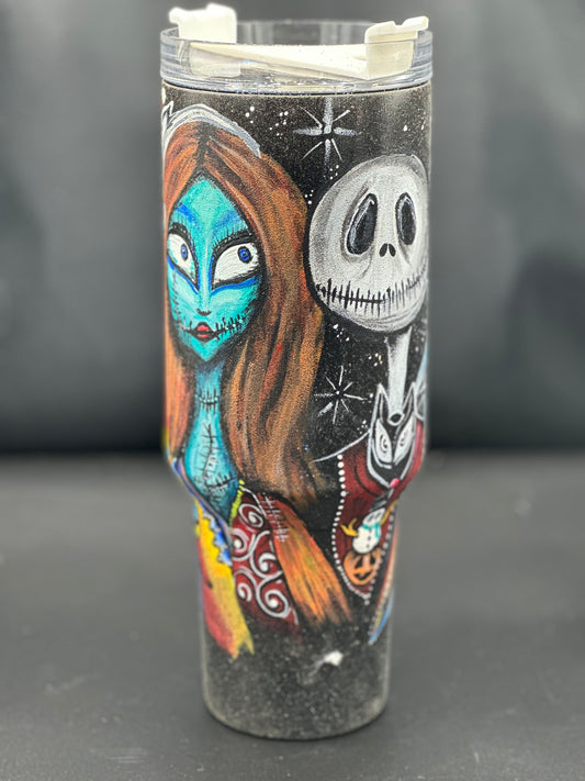 One-of-a-Kind Hand-Painted Tumbler