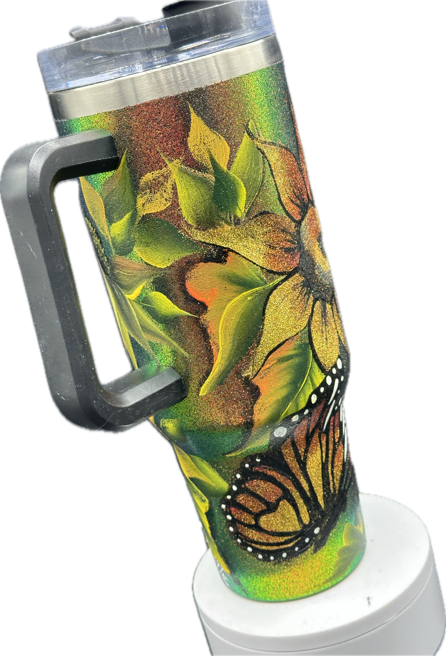 One-of-a-Kind Hand-Painted Tumbler