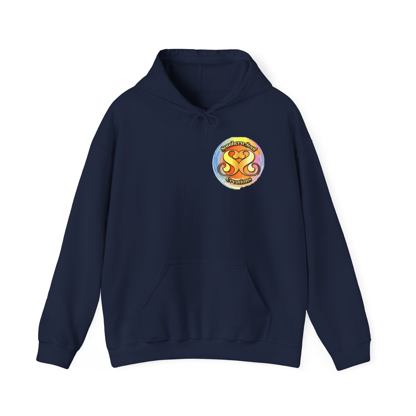 Sunset Butterfly Hoodie — Tropical Beach Graphic Sweatshirt