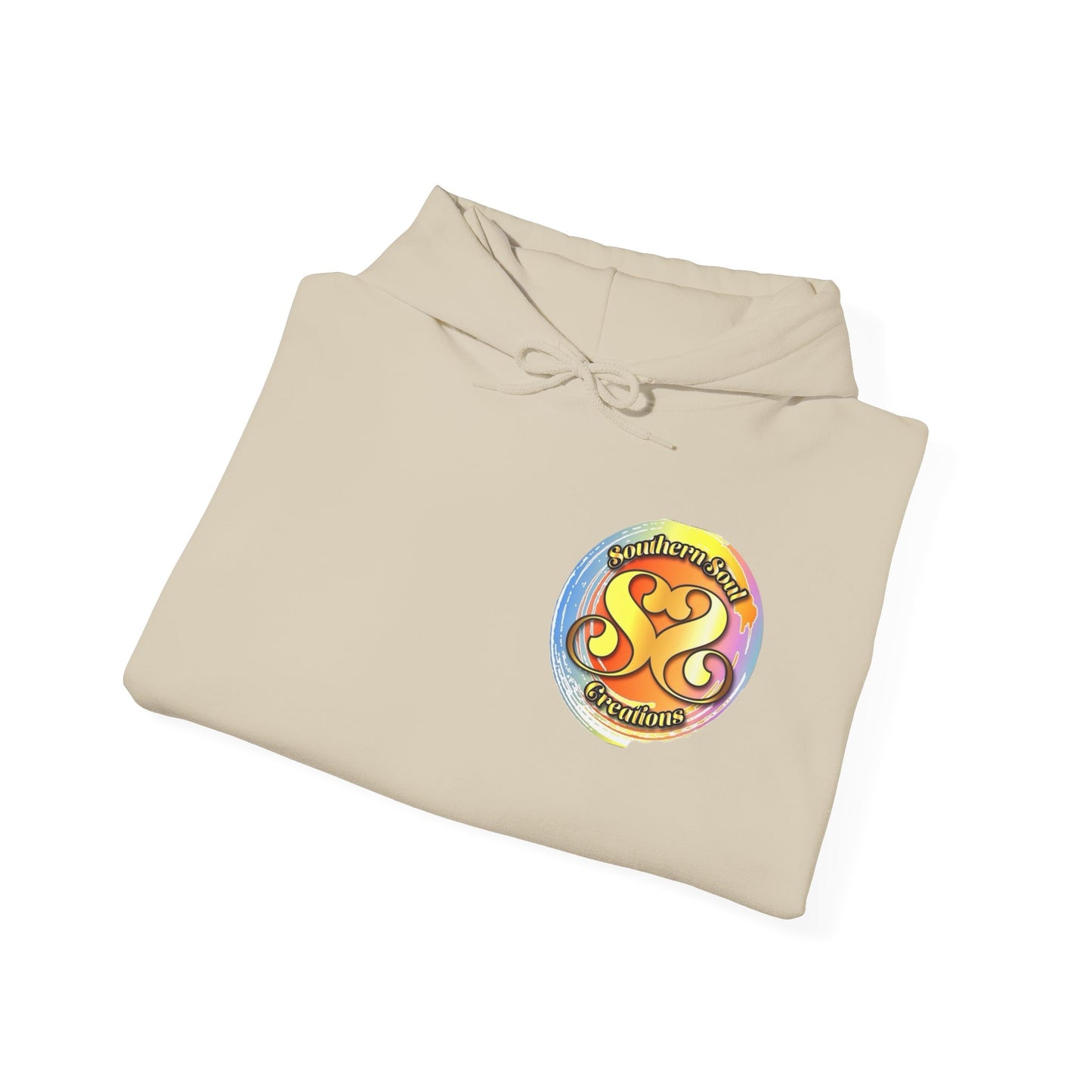 Sunset Butterfly Hoodie — Tropical Beach Graphic Sweatshirt