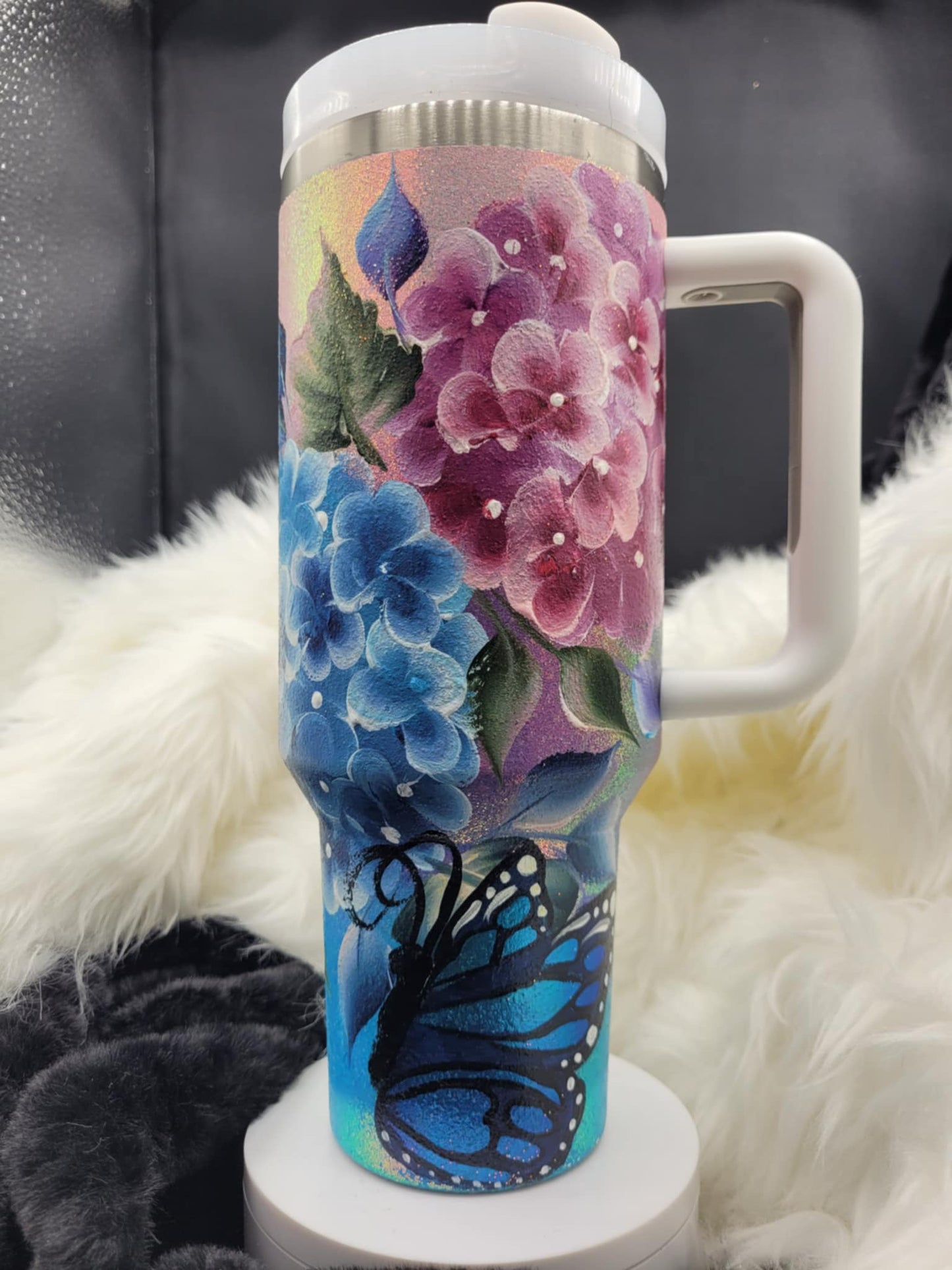 One-of-a-Kind Hand-Painted Tumbler