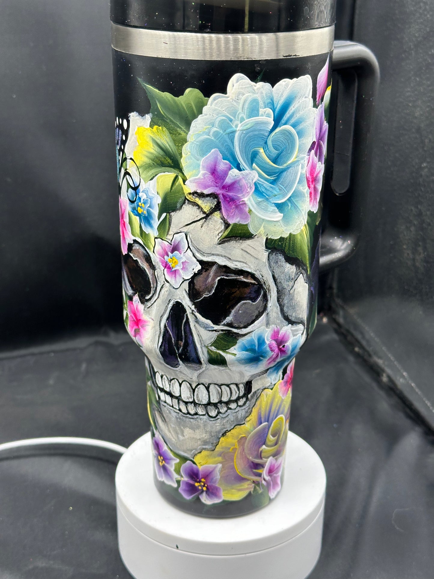 One-of-a-Kind Hand-Painted Tumbler