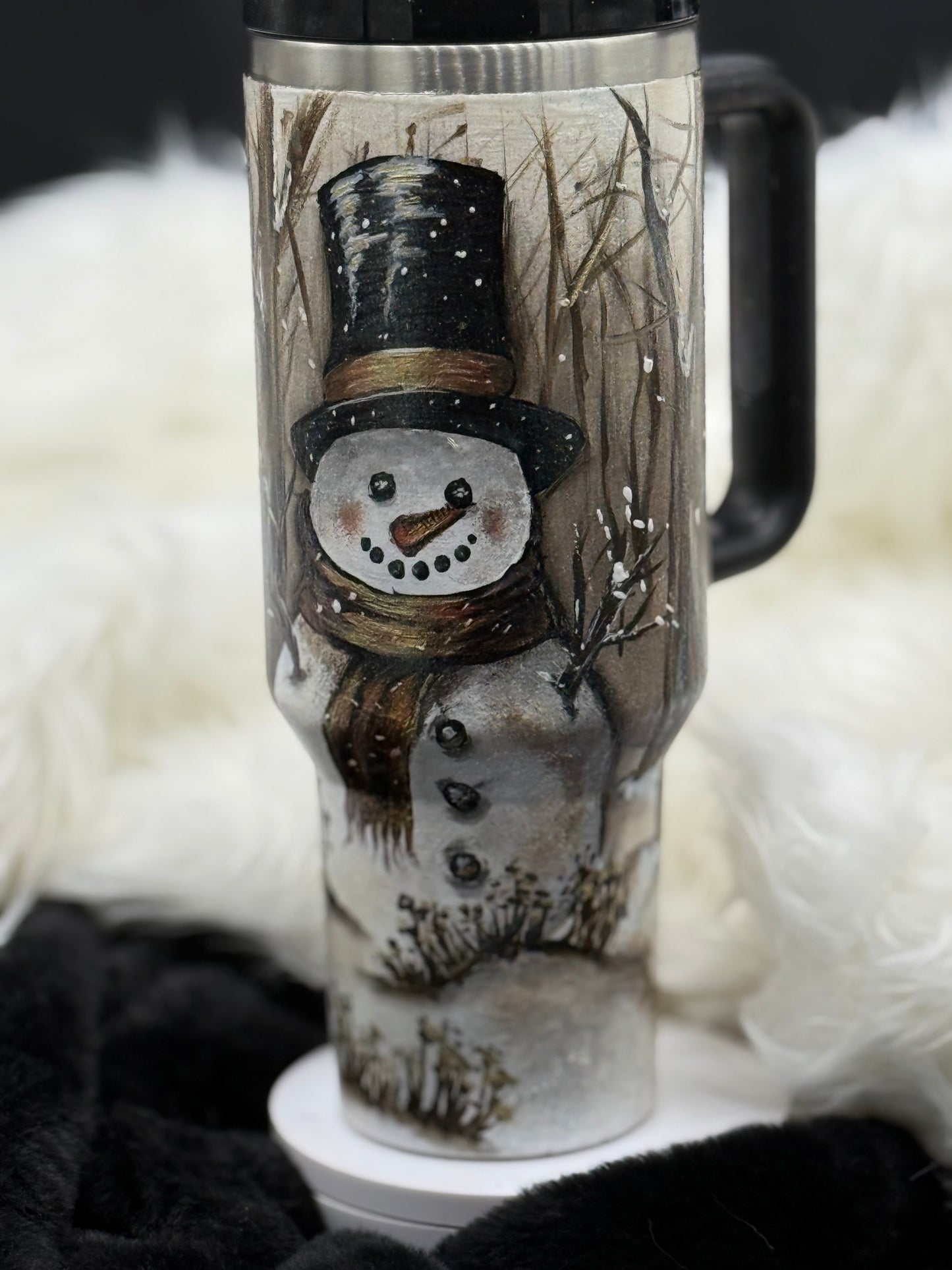 One-of-a-Kind Hand-Painted Tumbler