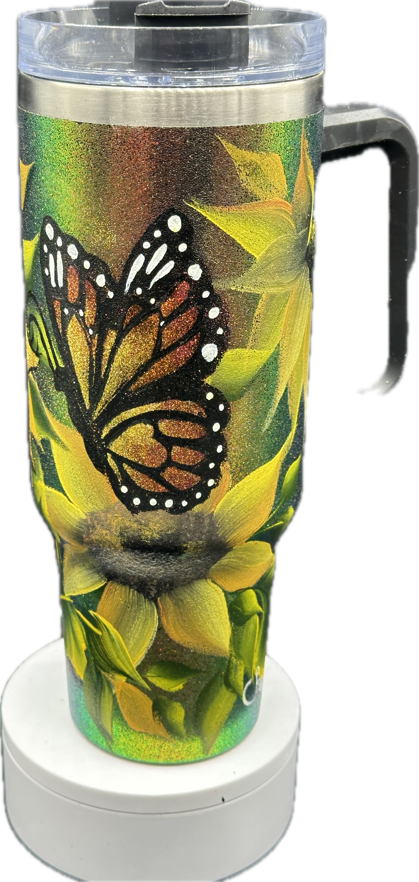 One-of-a-Kind Hand-Painted Tumbler