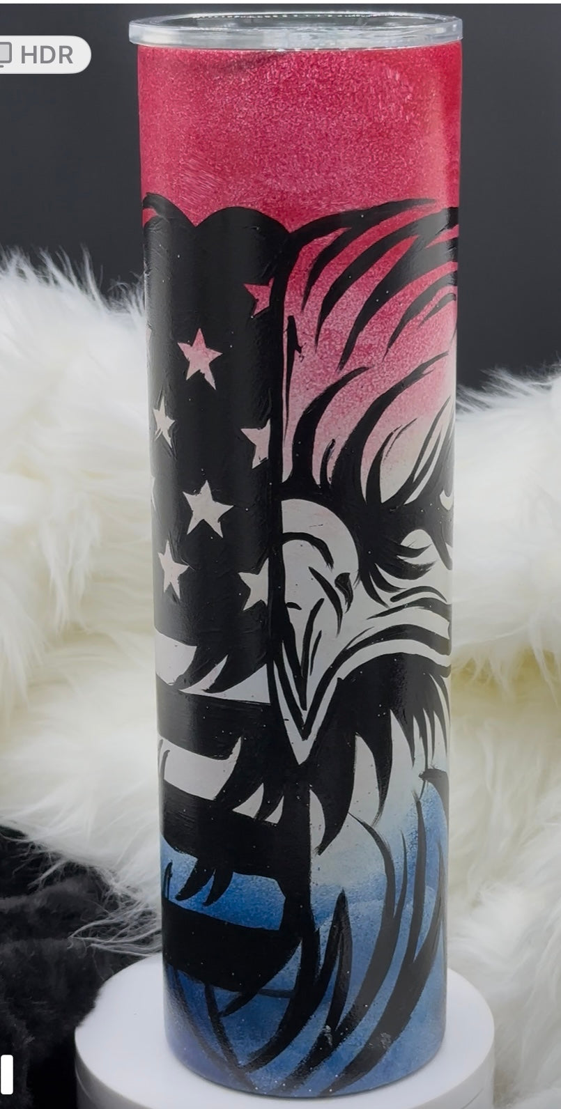 One-of-a-Kind Hand-Painted Tumbler