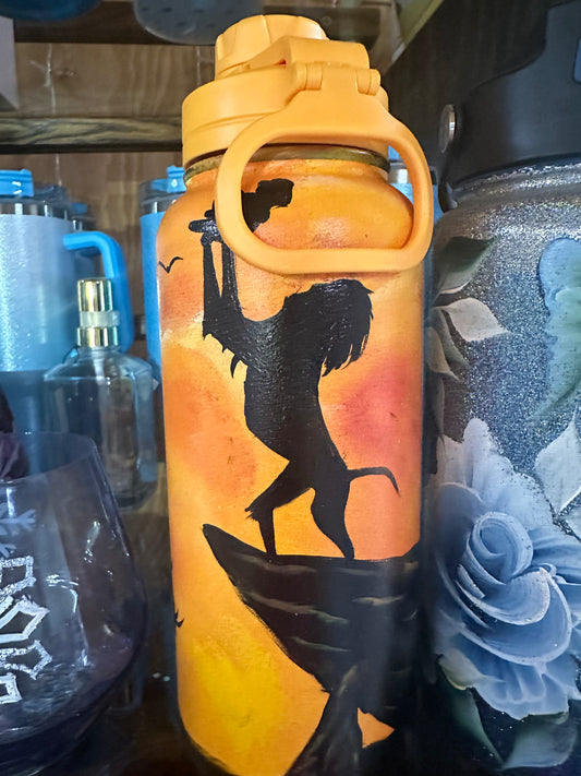 One-of-a-Kind Hand-Painted Tumbler