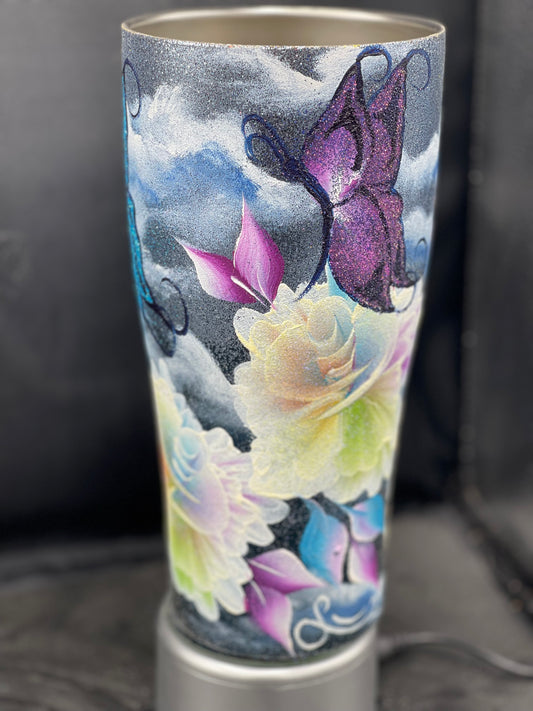 One-of-a-Kind Hand-Painted Tumbler