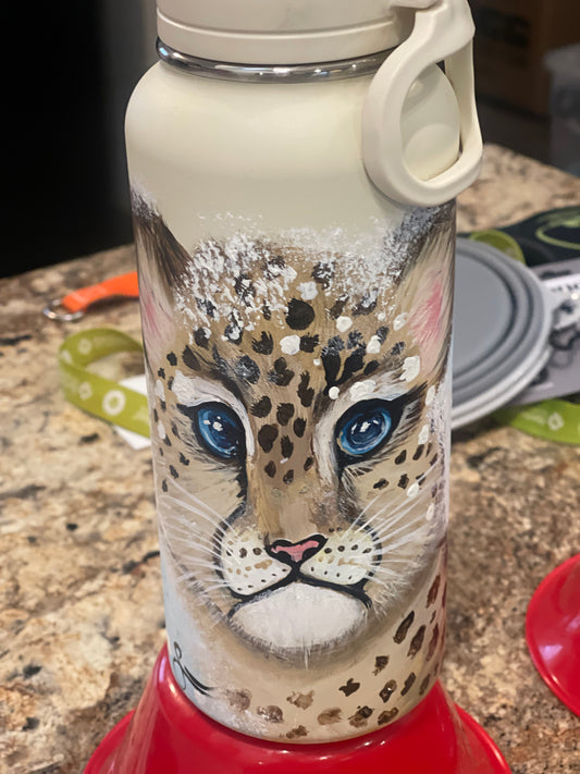 One-of-a-Kind Hand-Painted Tumbler